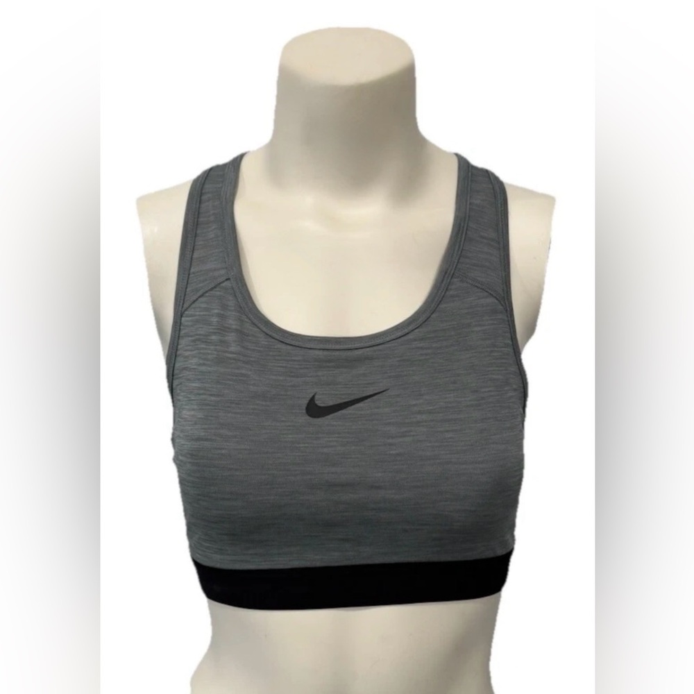 Nike Dri-Fit Gray Racerback Sports Bra | Women’s Size M